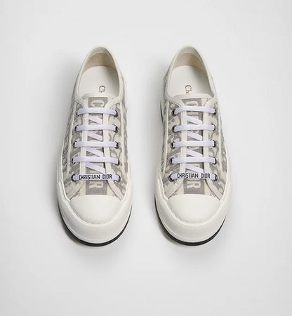 Men's Dior Walk’n’Dior Platform Stone Gray Sneakers