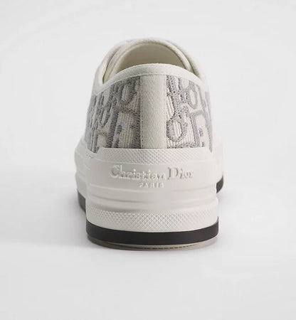 Men's Dior Walk’n’Dior Platform Stone Gray Sneakers