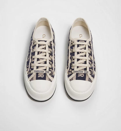 Men's Dior Walk’n’Dior Platform Deep Blue Sneakers