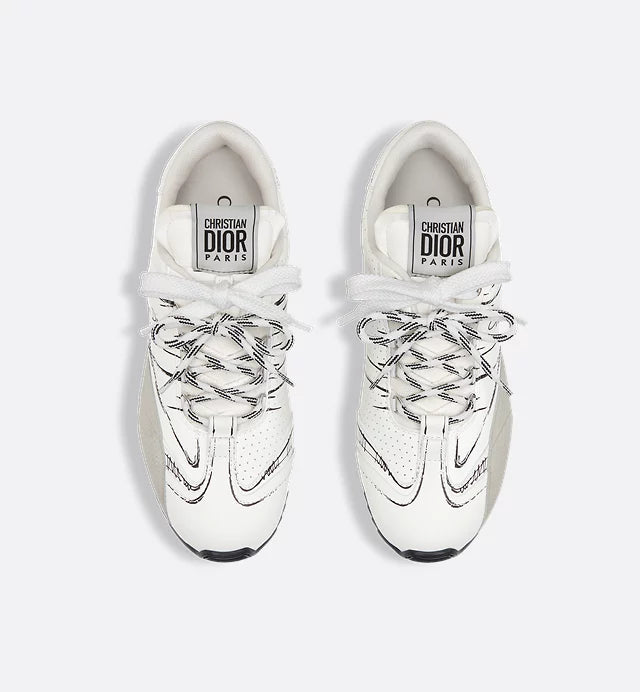 Men's D-Sketch White Sneakers