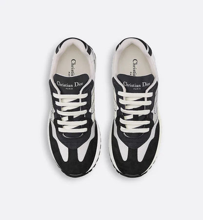 Men's Dior Chrono Black White Sneakers