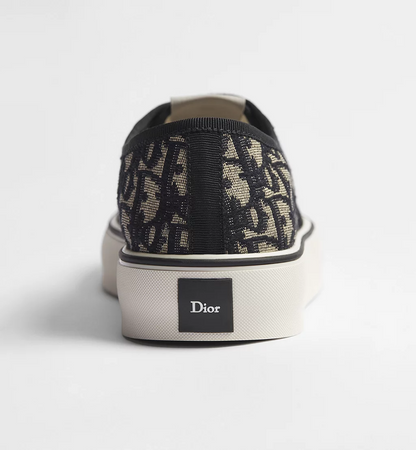 Men's Dior Saltwind Beige and Blue Sneakers