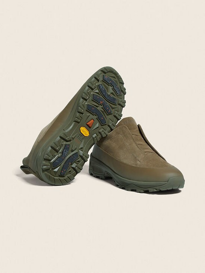 Men's Zegna Triple Stitch™ Monte Khaki Suede Sneakers