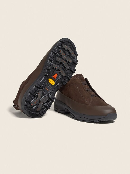 Men's Zegna Triple Stitch™ Monte Dark Brown Sneakers