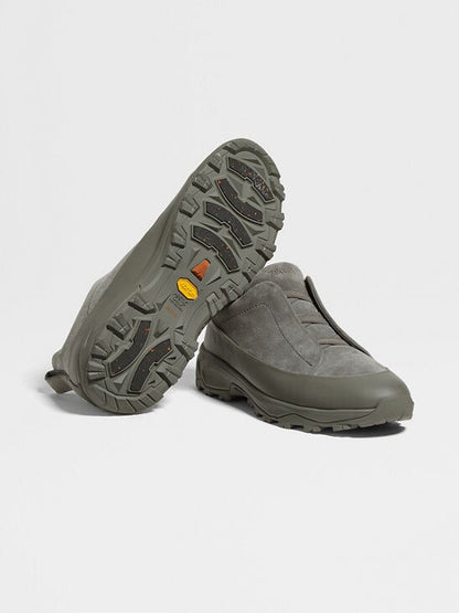 Men's Zegna Triple Stitch™ Monte Grey Sneakers