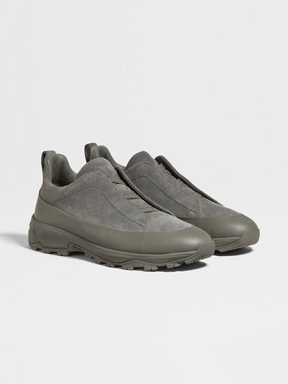 Men's Zegna Triple Stitch™ Monte Grey Sneakers