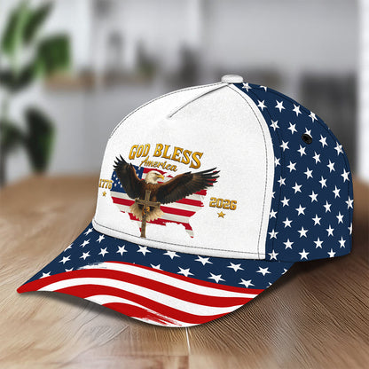 Personalized US Eagle 250 Years Of Freedom 1776 - 2026 Classic Cap