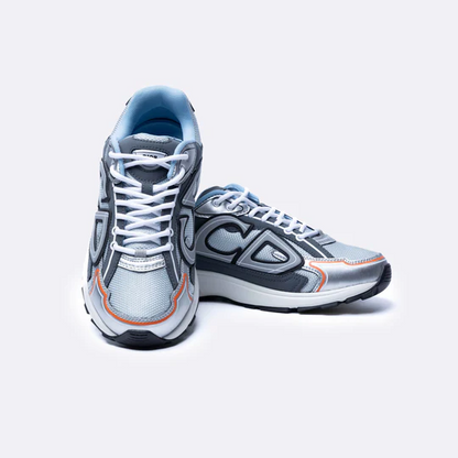 Men's Dior x Stone Island B30 Grey Silver Sneakers