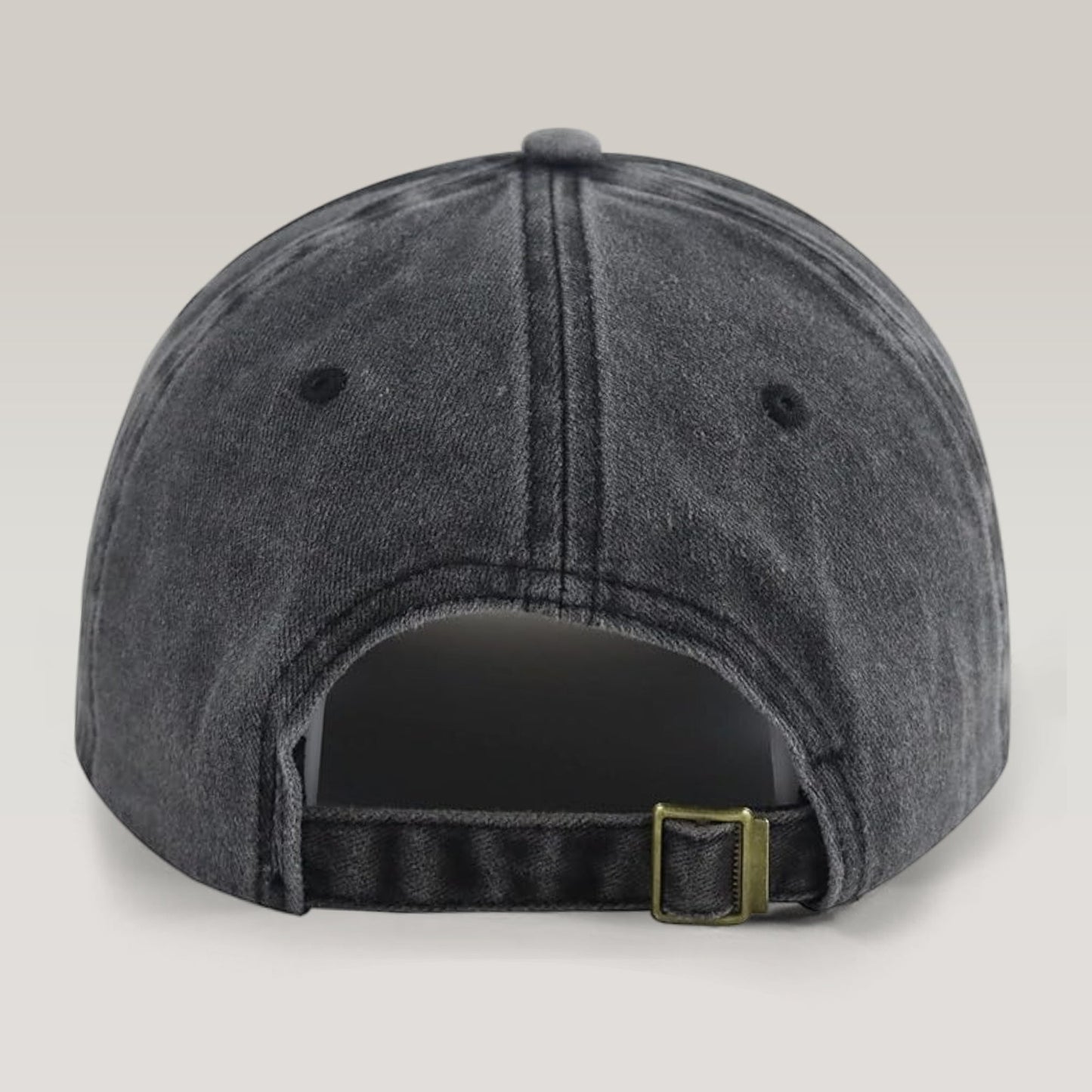 Custom Photo Dog Cat - Dog Mom Cat Mom Washed Denim Baseball Cap