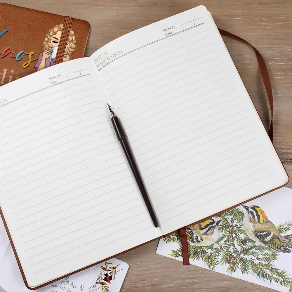 Chaos Coordinator Multitasks Like A Pro - Personalized Leather Journal