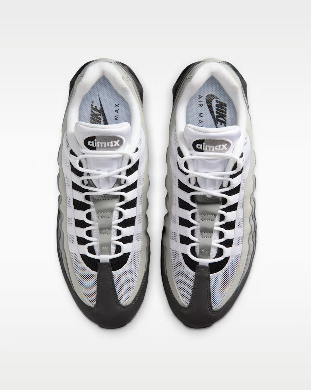 Men's Nike Air Max 95 Black Medium Ash Shoes