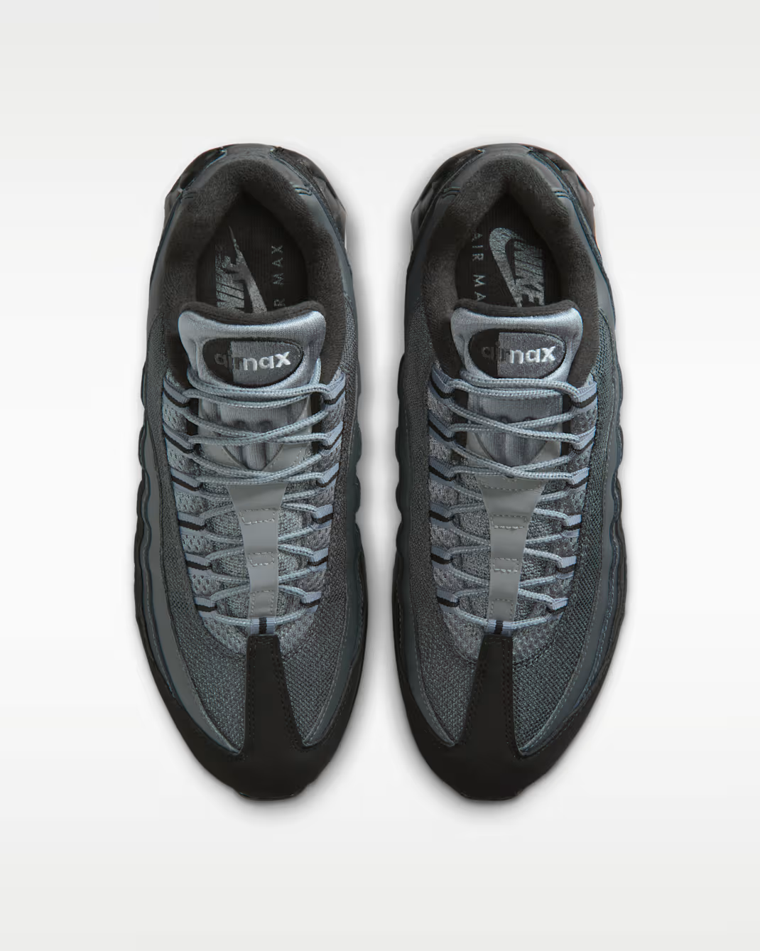 Men's Nike Air Max 95 Black Lime Blast Shoes