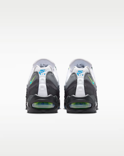 Men's Nike Air Max 95 Black Action Green Shoes