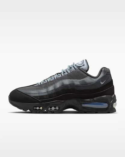 Men's Nike Air Max 95 Black Lime Blast Shoes