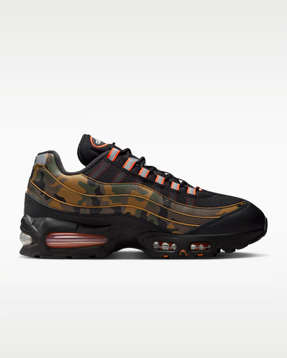 Men's Nike Air Max 95 Golden Beige Safety Orange Shoes
