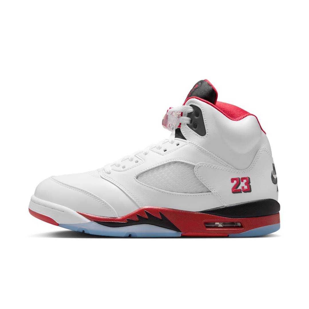 Men's Air Jordan 5 'Fire Red' Shoes
