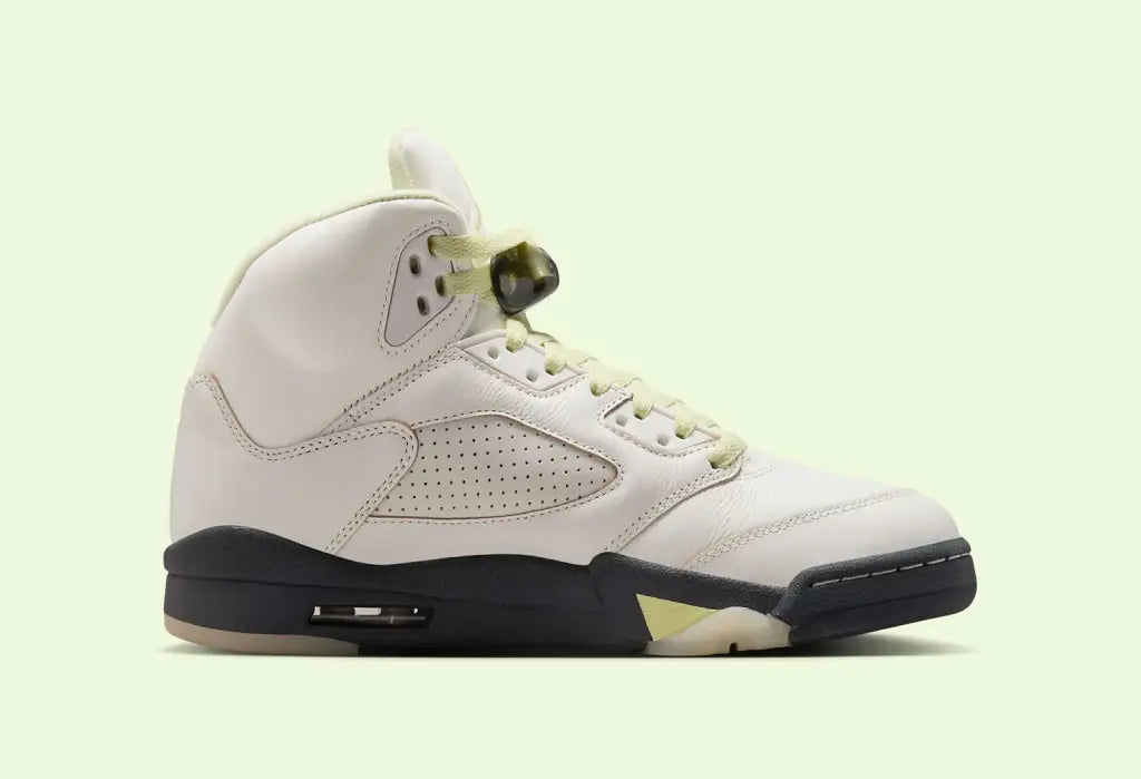 Men's Nike Air Jordan 5 Retro Luminous Green Shoes