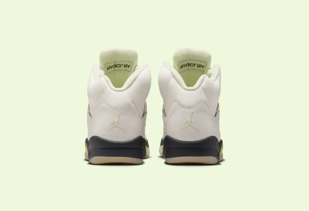 Men's Nike Air Jordan 5 Retro Luminous Green Shoes