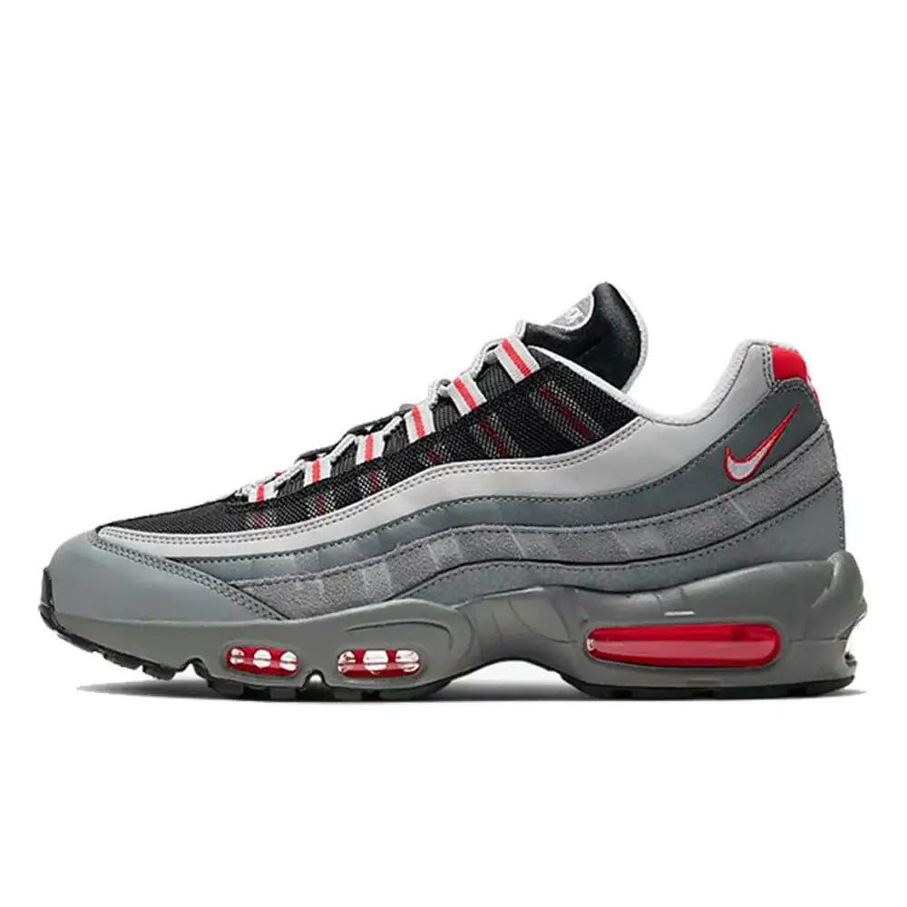 Men's Nike Air Max 95 Essential Particle Grey Red Shoes