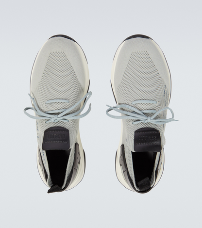 Men's Berluti Shadow Embroidered Grey Sneakers