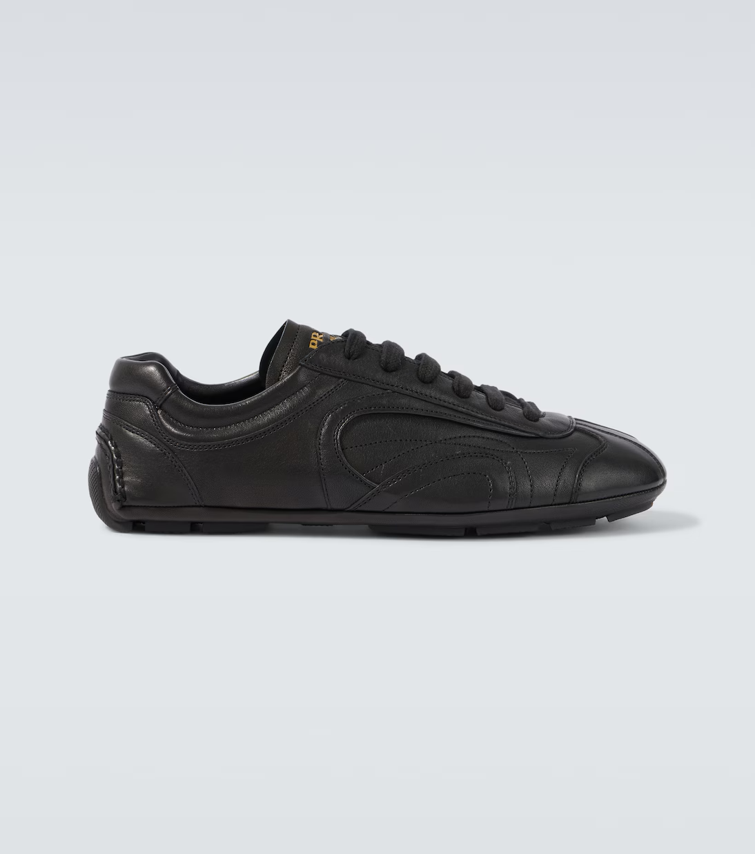 Men's Prada Montecarlo Re-Edition 2005 Leather Black Sneakers
