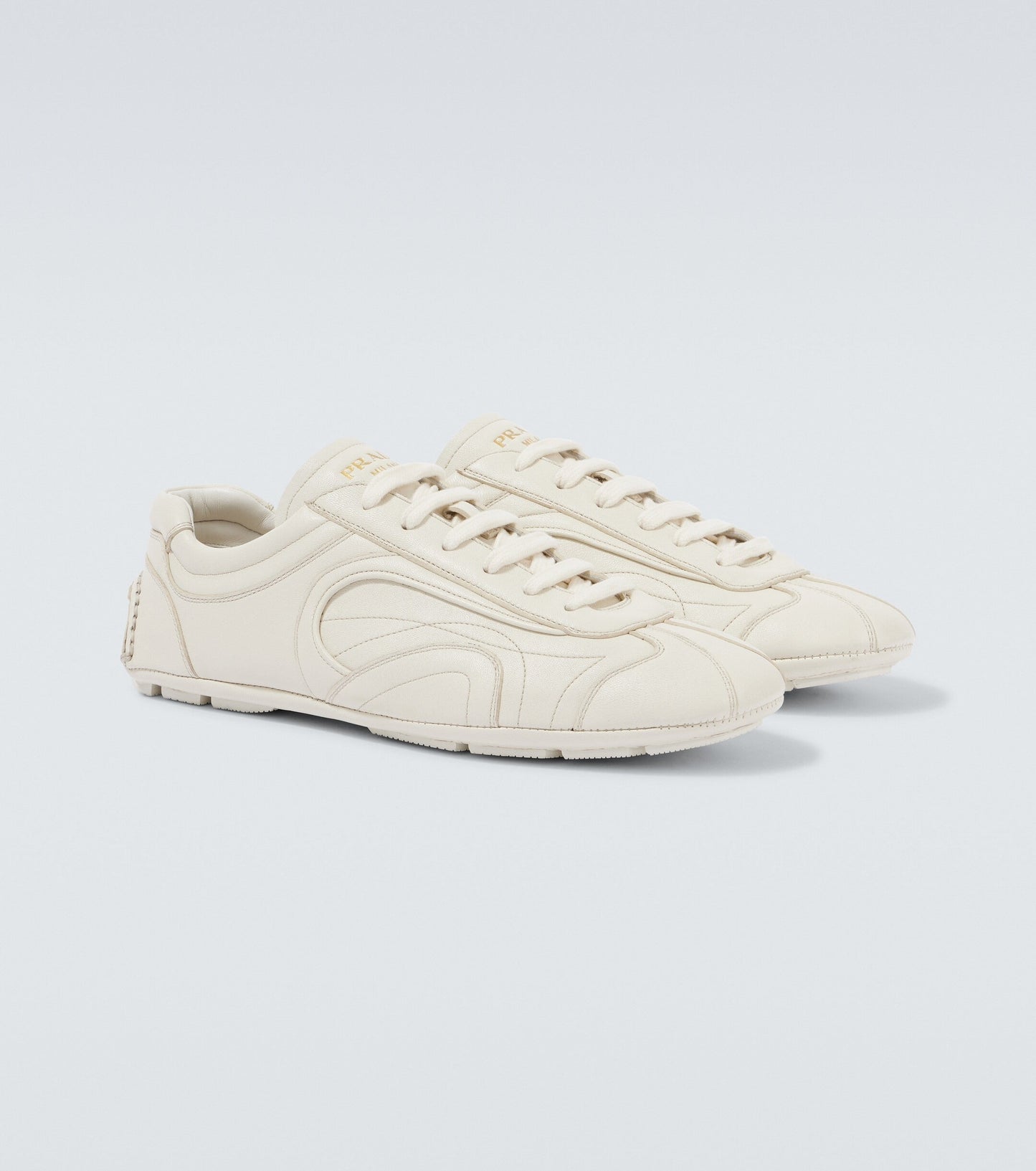 Men's Prada Montecarlo Re-Edition 2005 Leather White Sneakers