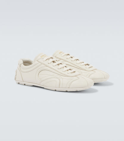 Men's Prada Montecarlo Re-Edition 2005 Leather White Sneakers
