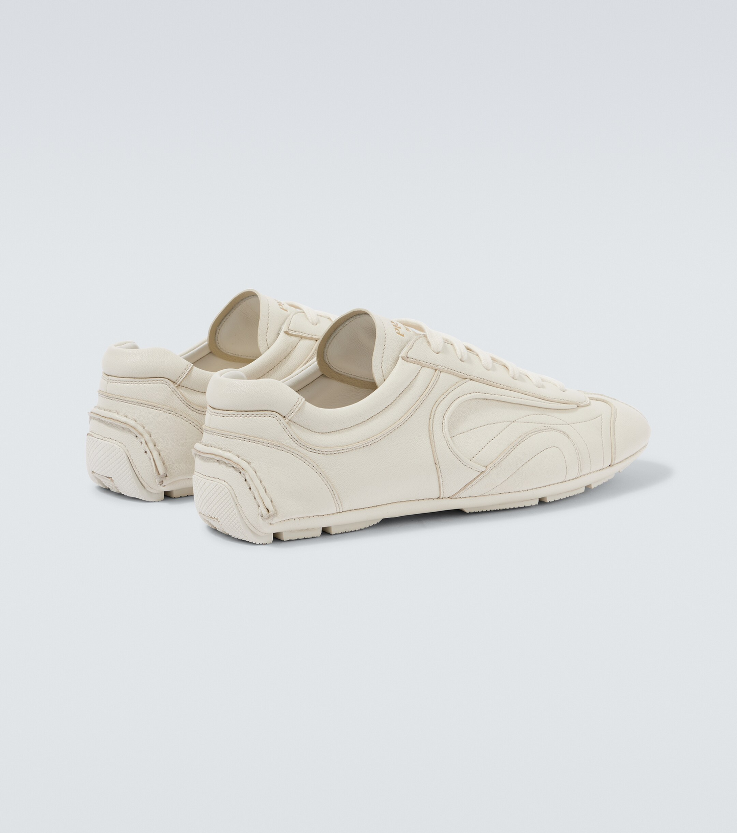 Men's Prada Montecarlo Re-Edition 2005 Leather White Sneakers