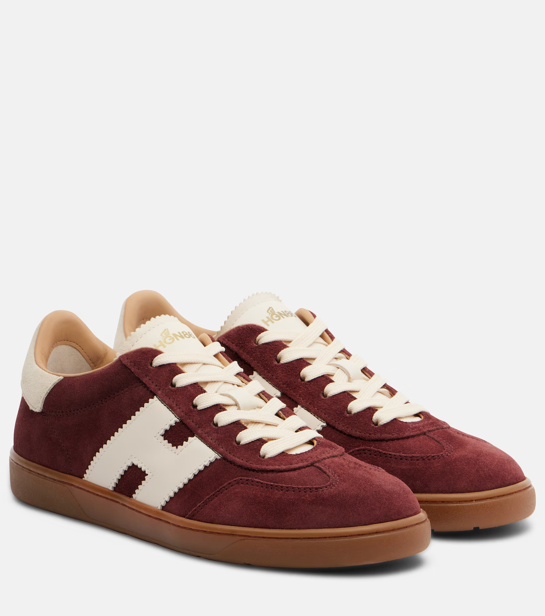 Men's Hogan Burgundy Sneakers