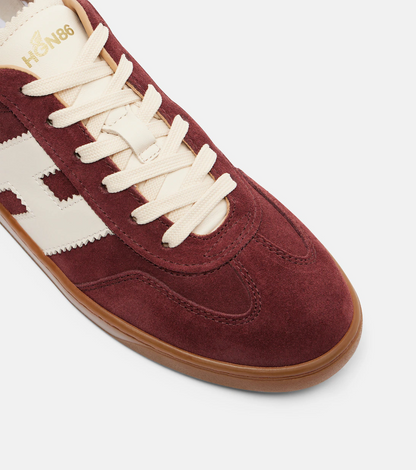 Men's Hogan Burgundy Sneakers