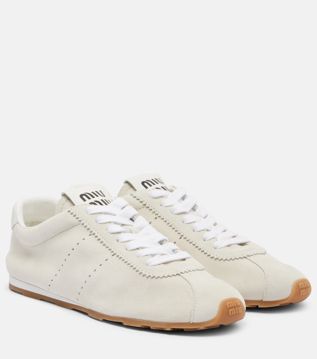 Men's Miu Miu Low Top White Sneaker