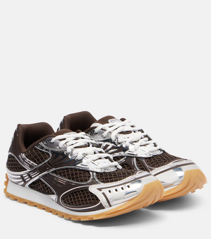 Men’s Bottega Veneta Orbit Black Brown Sneakers