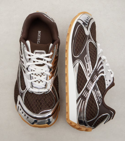 Men’s Bottega Veneta Orbit Black Brown Sneakers