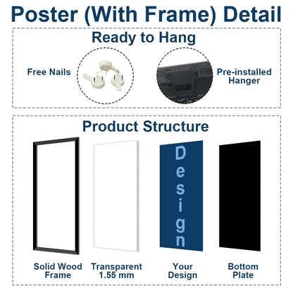 Custom Photo Realistic Watercolor Art Portrait Cat Dog Pet - Personalized Poster