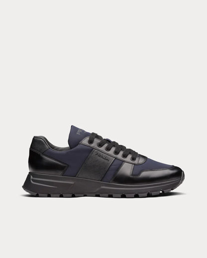 Men's Prada Prax 01 Re-Nylon 'Black  Blue' Sneakers