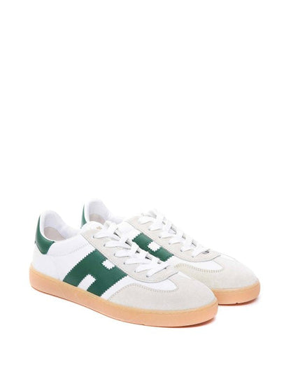 Men's Hogan White Green Sneakers