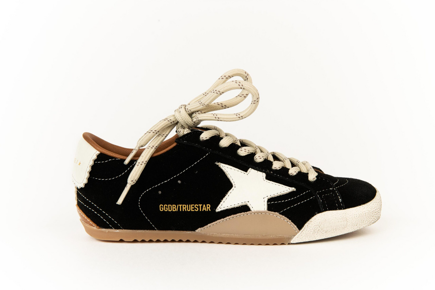 Men's Golden Goose Deluxe Brand Super-Star Black Sneakers