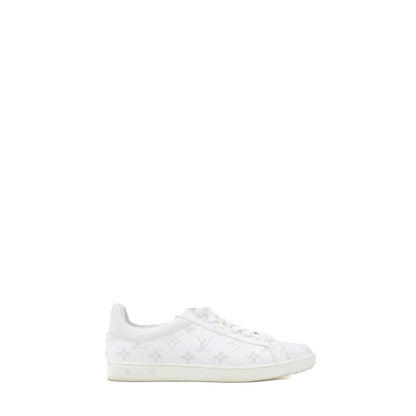 Men's Louis Vuitton Luxembourg Trainer White Sneakers