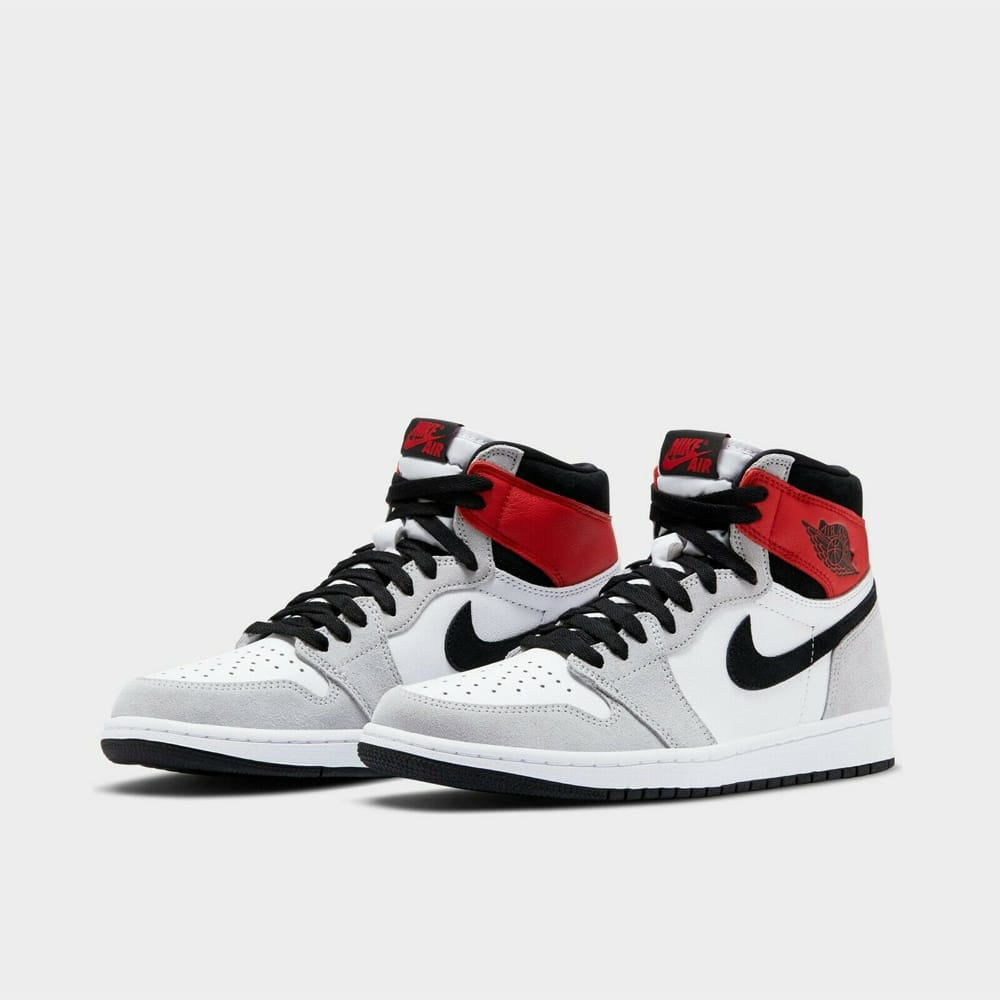 Men's Air Jordan 1 High 'Light Smoke Grey’ Shoes