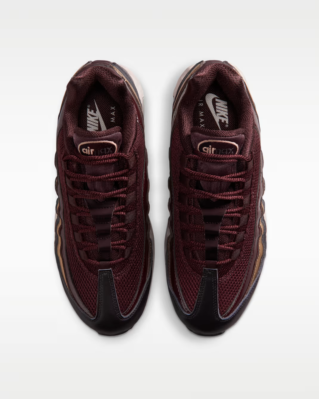 Men's Nike Air Max 95 Burgundy Crush Shoes