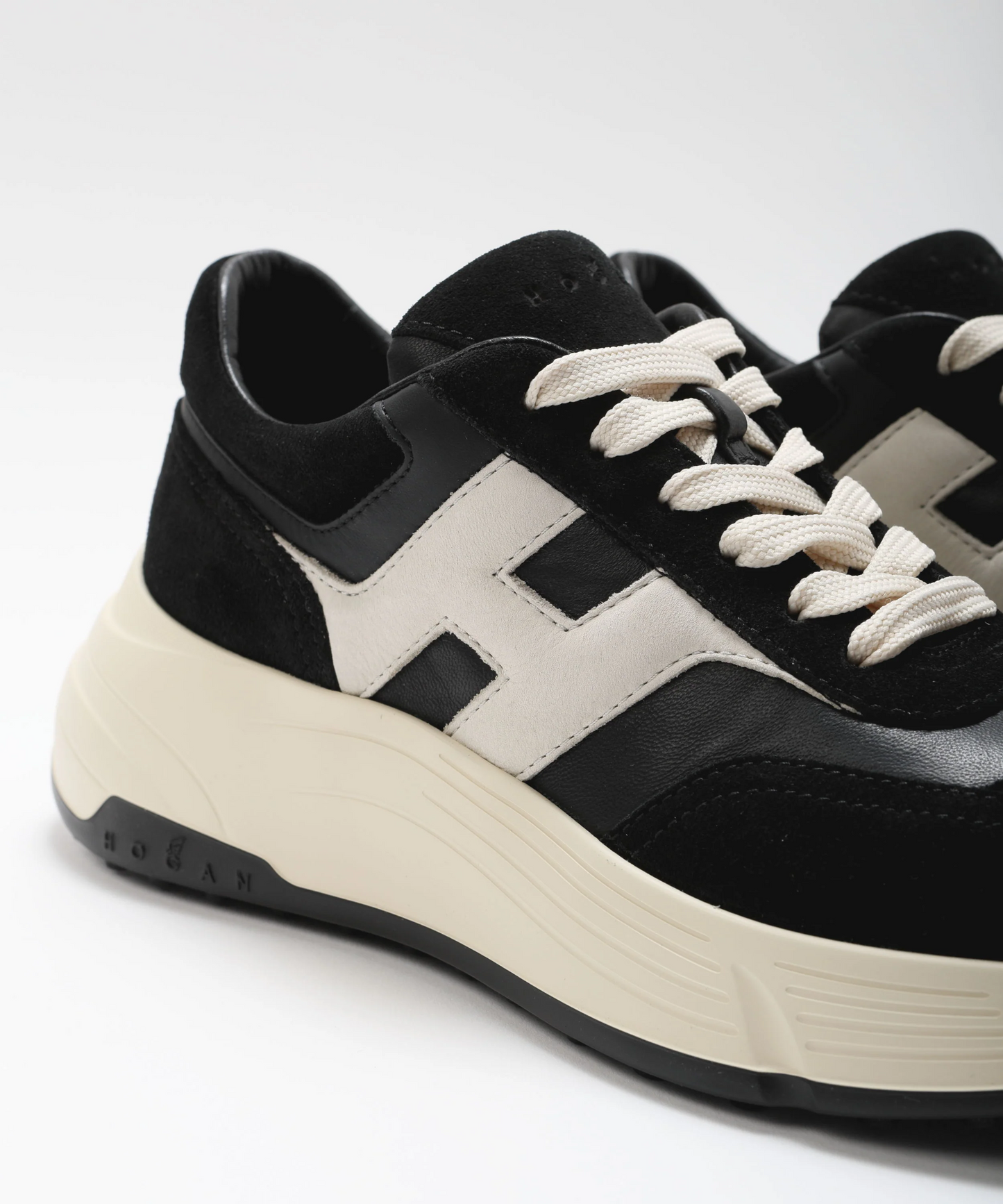 Men's Hogan Hi-Fi Black Sneakers