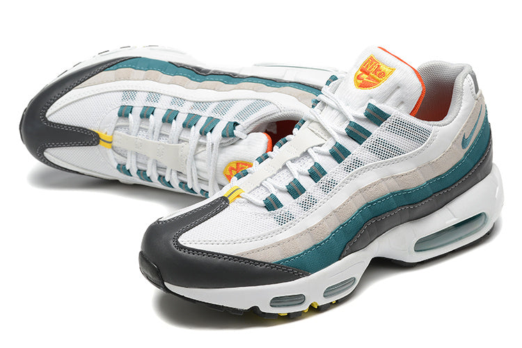 Men's Nike Air Max 95 Grey, Blue And Black Shoes