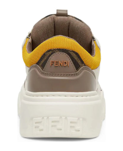 Men's Fendi Roma Match Brown Sneakers