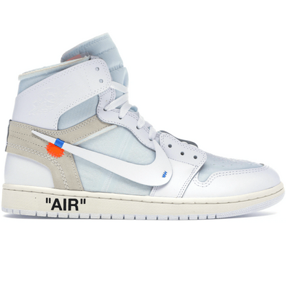Men's Air Jordan 1 High 'High Off-White White’ Shoes