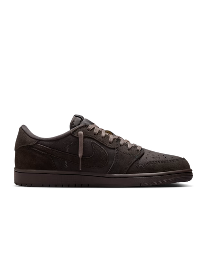 Men's Travis Scott x Air Jordan 1 Retro Low ‘ Velvet Brown and Dark Mocha' Shoes