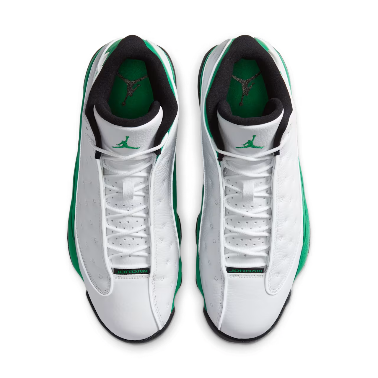 Men's Nike Air Jordan 13 Retro Lucky Green Shoes