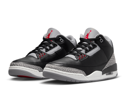 Men's Air Jordan 3 Black Cement Shoes