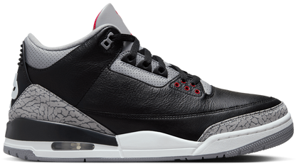 Men's Air Jordan 3 Black Cement Shoes