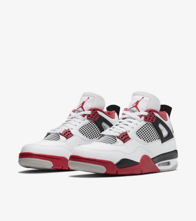 Men's Air Jordan 4  'Fire Red' Shoes