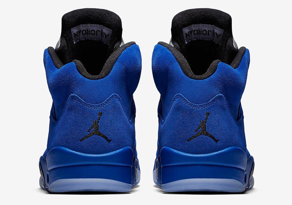 Men's Air Jordan 5 'Blue Suede' Shoes